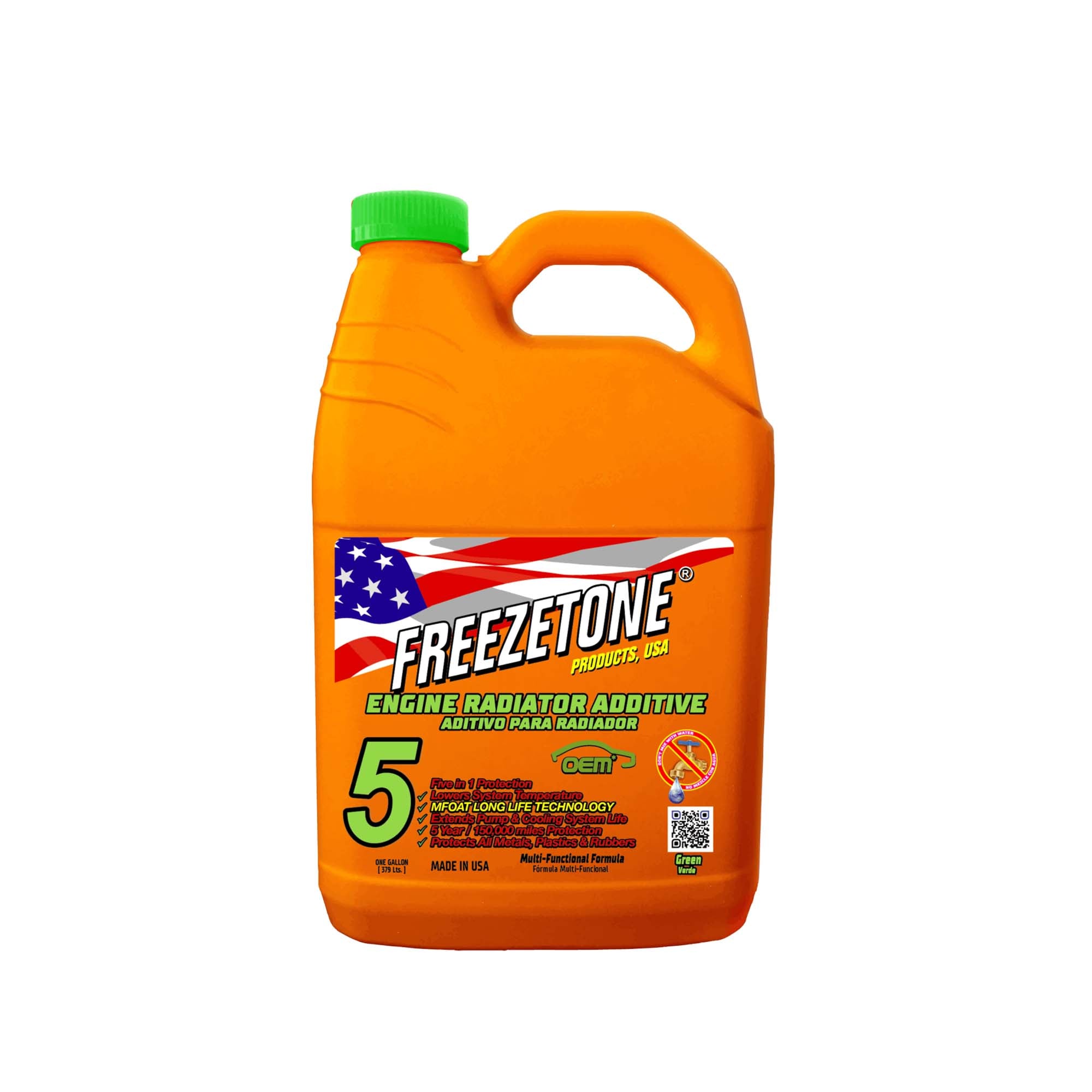 REFRIGERANTE FREEZETONE CAJA X 6 GALONES VERDE 3,79