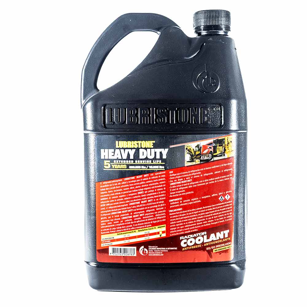 ANTICONGELANTE LUBRISTONE HEAVY DUTY CAJA X 6 GALONES AL 50% EG
