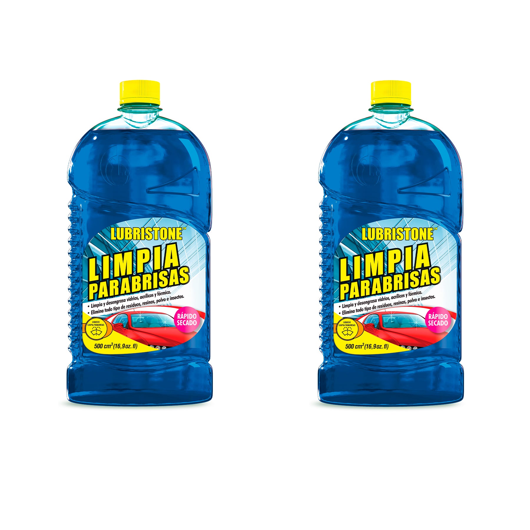 LIMPIAPARABRISAS LUBRISTONE DE 500 ML (CONCENTRADO) X2 UNIDADES