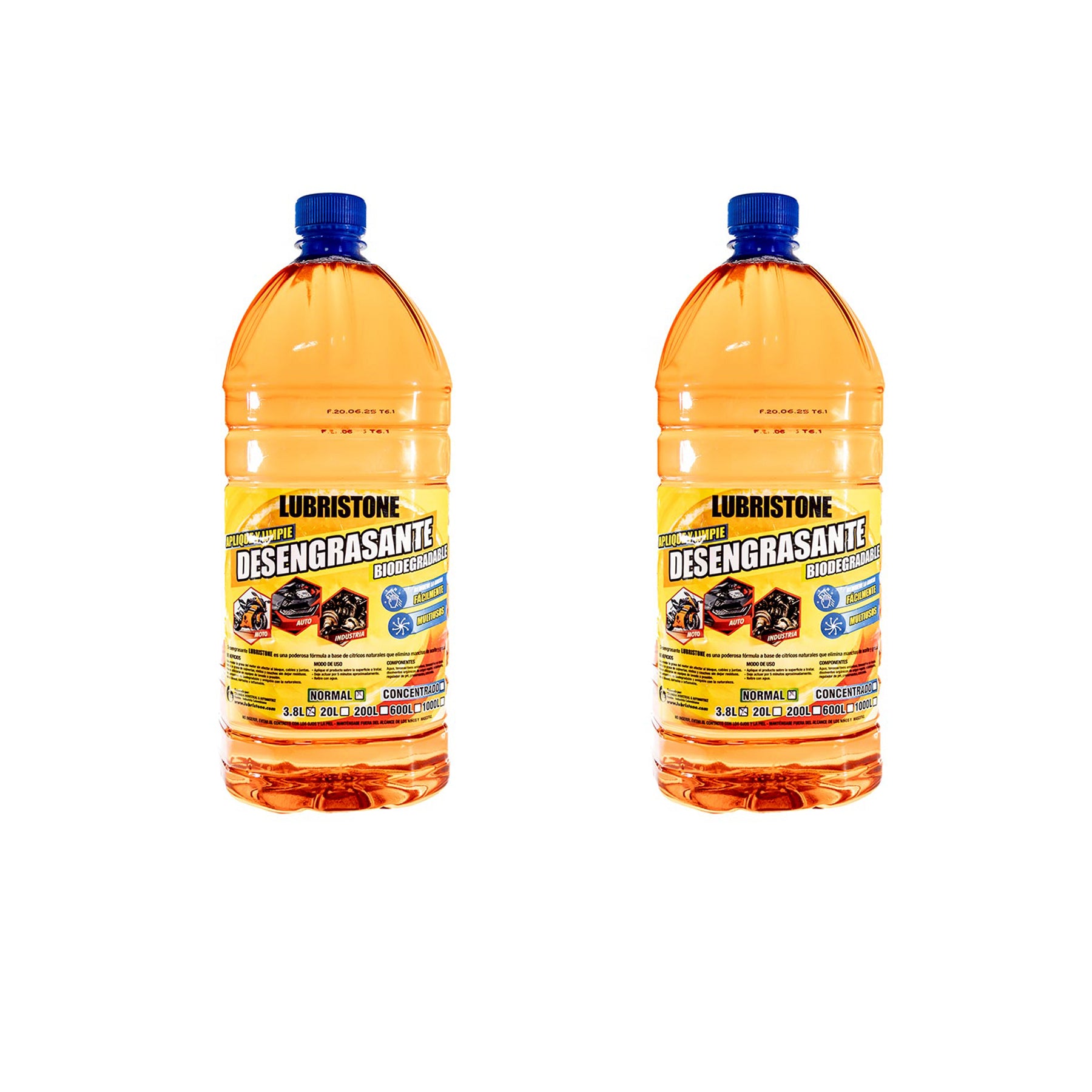 DESENGRASANTE LUBRISTONE NORMAL 1 GALON X 2 UNIDADES